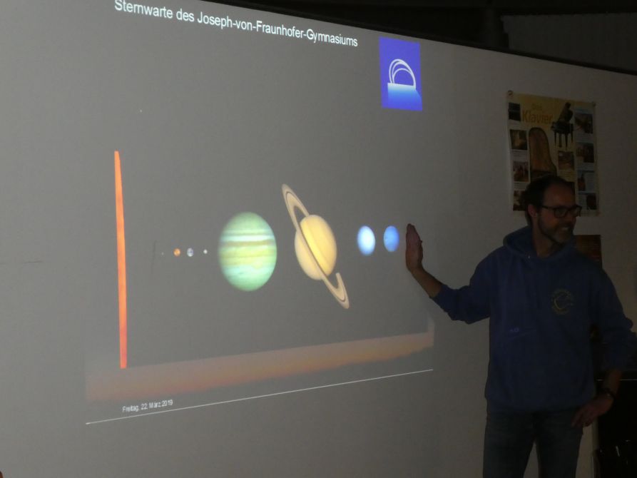 Die Entfernungen in unserem Sonnensystem ...