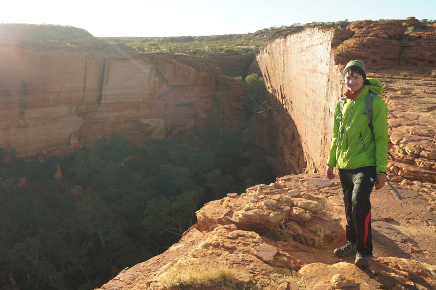 Die imposanten Felswände des Kings Canyons