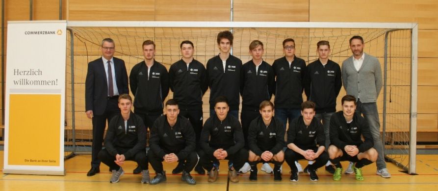 Die Teilnehmer des P-Seminars DFB-Juniorcoach