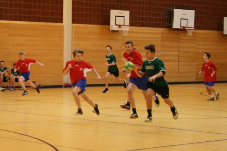 Das Ortenburg-Gymnasium legte ein hohes Tempo vor ...
