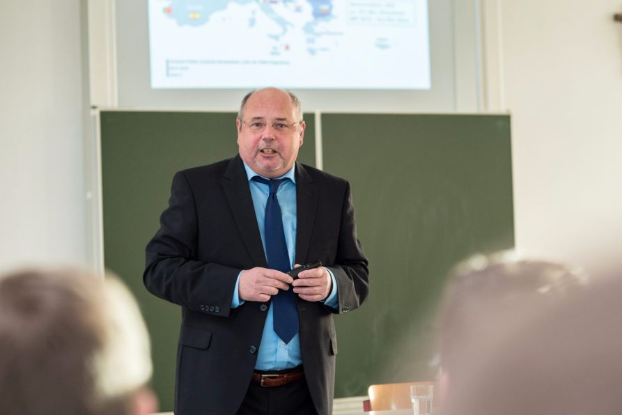 Reinhard Pfaffel, Leiter der Bundesbankfiliale in Regensburg