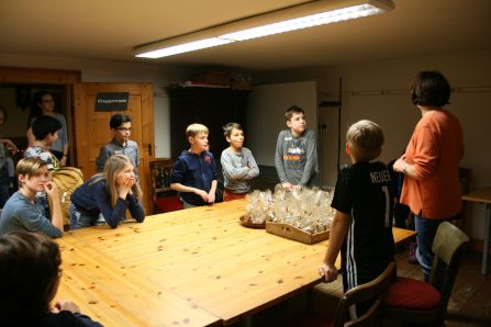 ... und dann hieß es nur noch "Warten auf die Gäste".