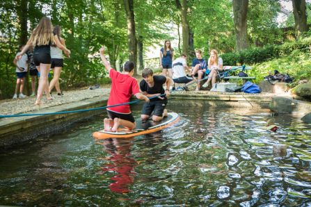 Nur bei ganz wenigen wurde es richtig nass!