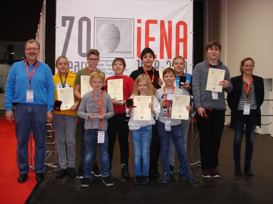 Die Nussknacker nach der Preisverleihung