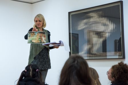 ... waren die Schüler tief beeindruckt