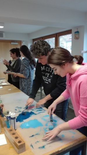 ... in der Werkstatt ...