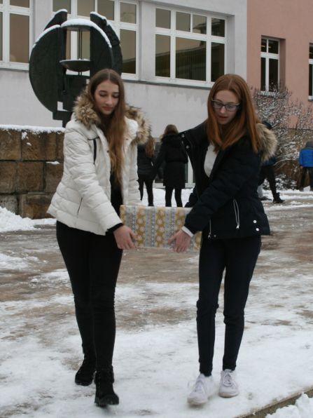 Die Päckchen hatten letztlich dann ein ganz schönes Gewicht!