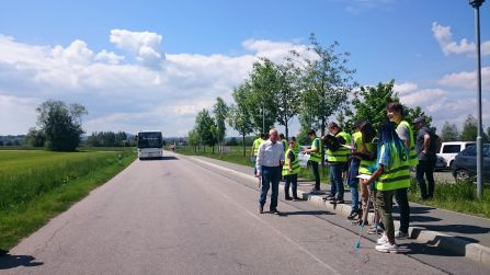 Die Entfernung richtig einzuschätzen war nicht leicht!