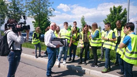 Die Kamera war immer mit dabei - TVA strahlte bereits am Abend des Wettbewerbs einen Beitrag dazu aus!