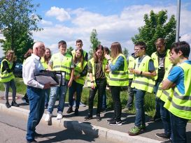 Bezirksentscheid der Schülerlotsen