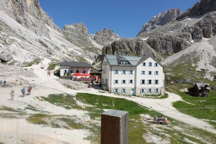 Die Vaiolet-Hütte