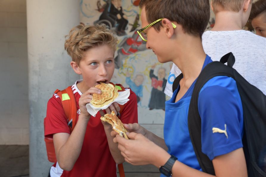 So ein Frühstück könnte es öfter geben ...