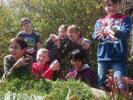 Wer findet das Osternest?