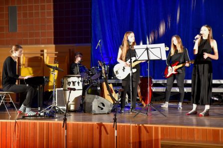 Die Rock Socks bei ihrem Auftritt