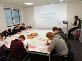 Bewerbertraining und Uni-Besuch