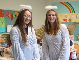 Nikolaus, Engerl und Krampus