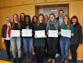 Weihnachtsgeschenk für DELF-Schüler