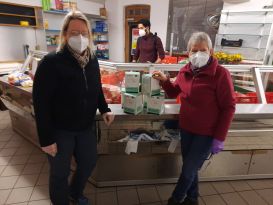 Masken für die Chamer Tafel