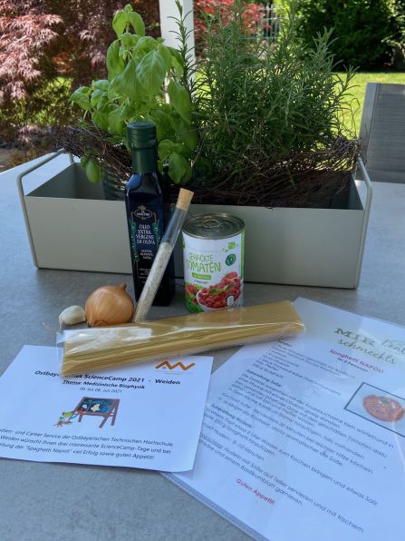 Die Zutaten führten ...