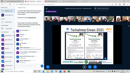 ... erfolgte heuer ausschließlich online.