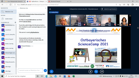 Der Austausch der einzelnen Teilnehmer ...