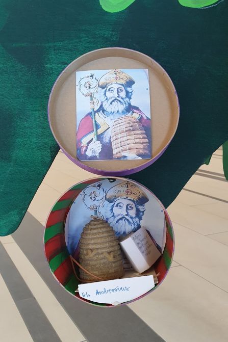 Für das Innere hatten die Schülerinnen und Schüler viele kreative und kunstvolle Ideen.