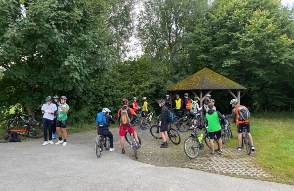 Immer wieder wurden auch kleine Pausen eingelegt.