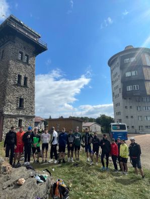 Gruppenbild auf dem Čerchov