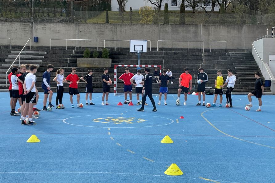 Zahlreiche Trainingseinheiten wurden von den Teilnehmern geplant und durchgeführt.