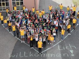 Erster Schultag am Fraunhofer