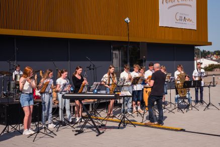 Die Juniorband tritt bereits in die Fußstapfen der großen Fraunhofer-Jazzband.