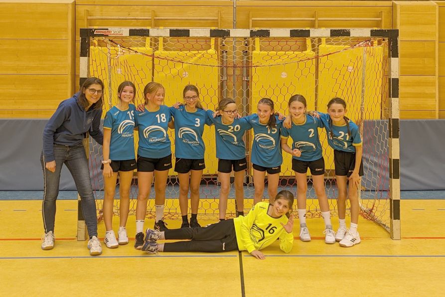 Das erfolgreiche Fraunhofer-Team der Mädchen IV (2011-2014)