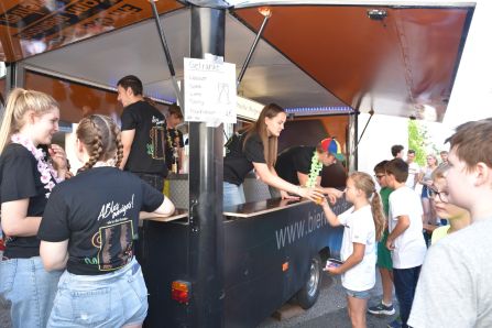 Beim „Bier-Wong“ gab‘s natürlich kein Bier, dafür aber leckere alkoholfreie Cocktails und Getränke.