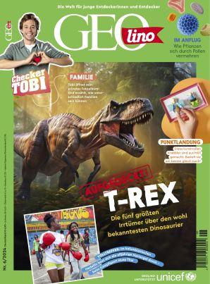 Das Cover der aktuellen Ausgabe von GEOlino