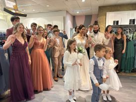 Hochzeitsausstellung im Modehaus