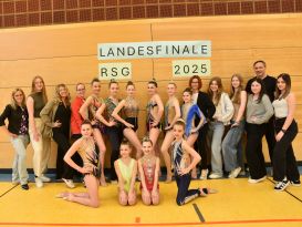Doppelgold für das JvFG beim Landesfinale der Rhythmischen Sportgymnastik