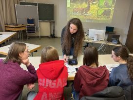 Zukünftige Verbraucher und Landwirte im Dialog