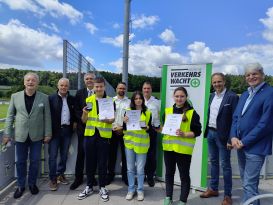 Beste Schülerlotsin der Oberpfalz vom Fraunhofer