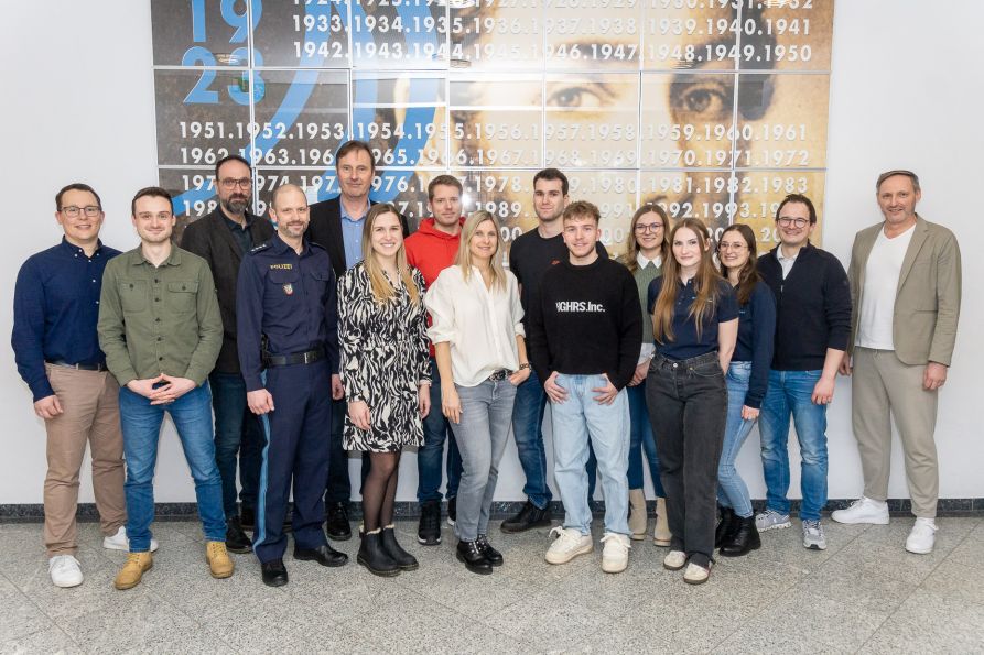 Die Referenten der Berufsinformationsveranstaltung am Fraunhofer-Gymnasium
