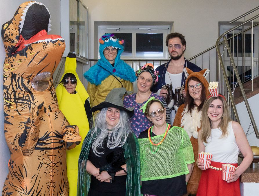 Sogar einige Fraunhofer-Lehrer mischten sich unters Partyvolk!