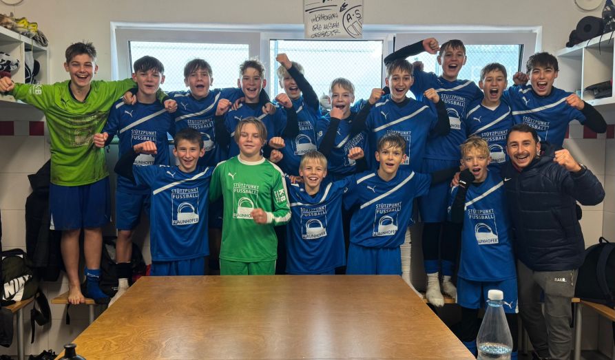 Das erfolgreiche Team der Jungen III