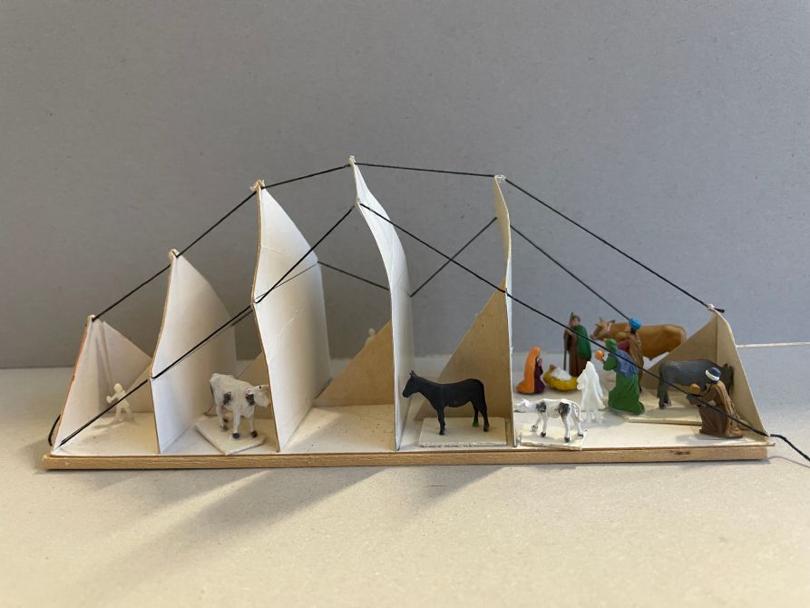 Weihnachtskrippe (Leo Schötz)