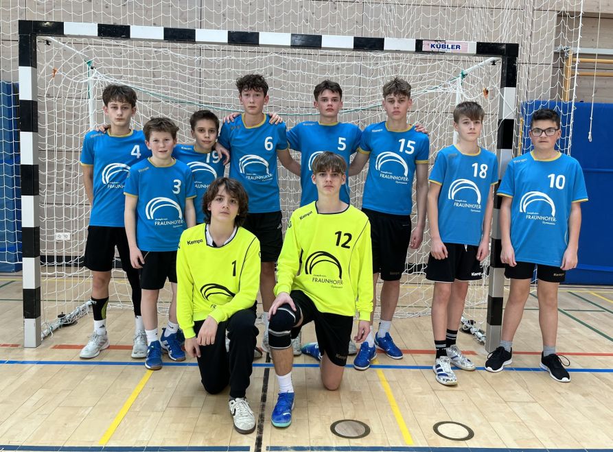 Das Fraunhofer-Team der Wettkampfklasse Jungen III