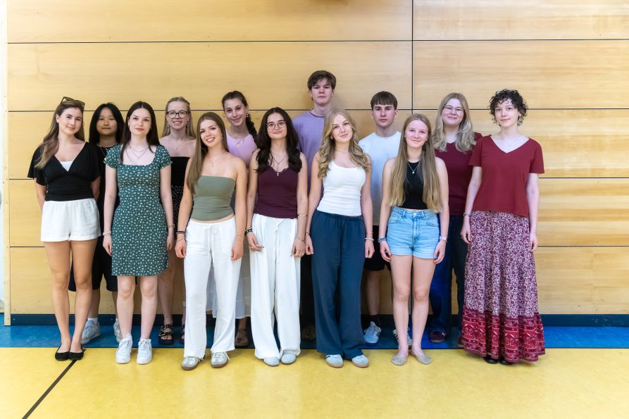 Der Kammerchor wurde für seine Erfolge beim Chorwettbewerb in Prag geehrt.