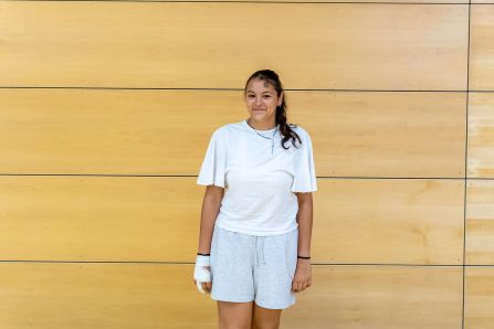 Christa-Maria Chamoun war im Dojo-Karate sehr erfolgreich.