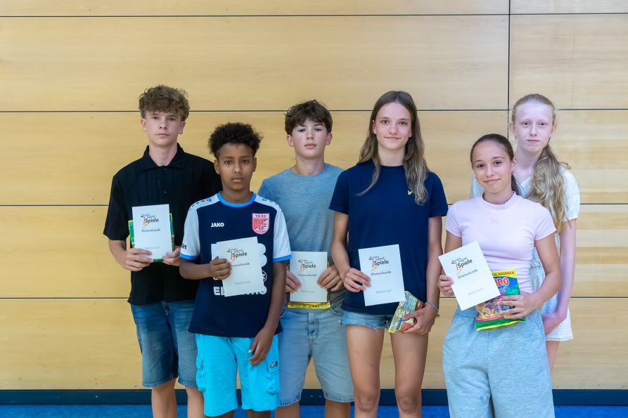 Die besten Schüler bei den Bundesjugendspielen