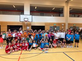 Basketball GrundschulCup mit 150 Kindern