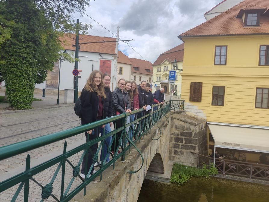 Unterwegs auf einem ersten Stadtrundgang durch Pilsen