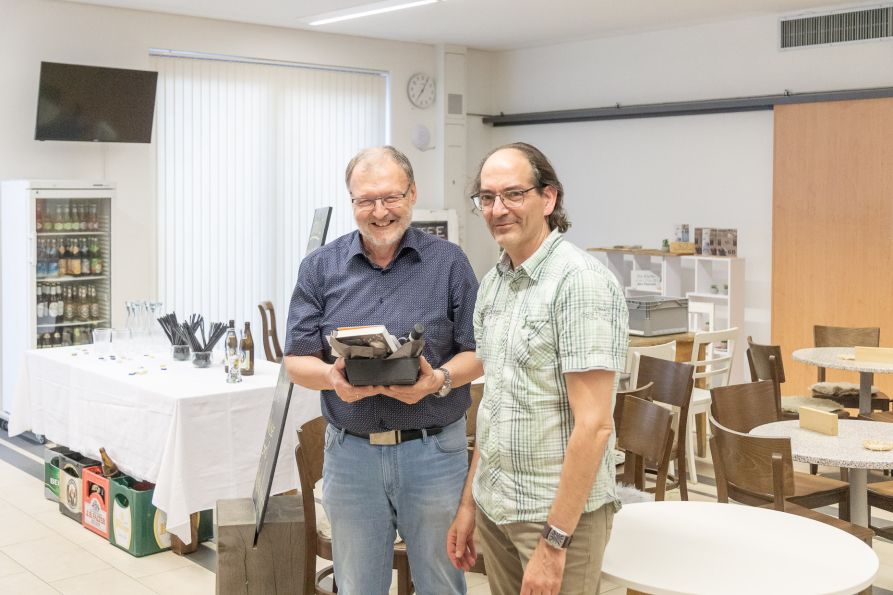 Robert Wagenbrenner zusammen mit Gerd Schwendemann