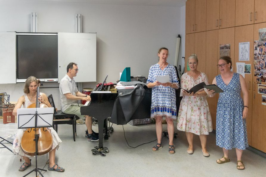 Das Ständchen der Musikfachschaft